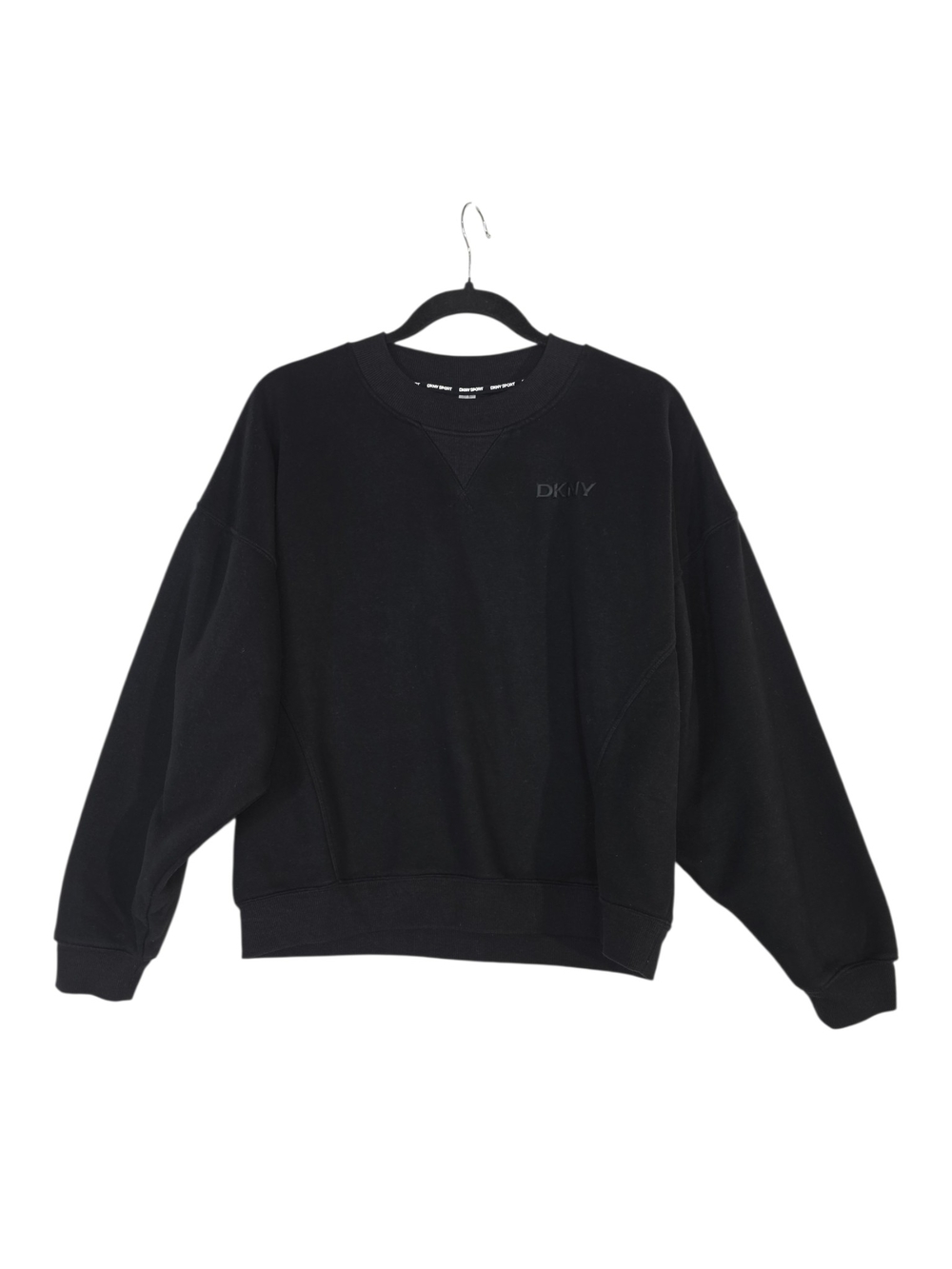 DKNY Black Crewneck Sweatshirt - M Classic Pullover